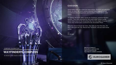 Destiny 2 Wayfinder S Compass Explained Compass Calibration Artefact Unlocks And Power Bonuses