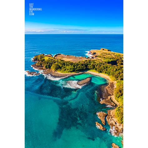 Boneyard Beach Kiama Framed Art Photography By Allan Chan