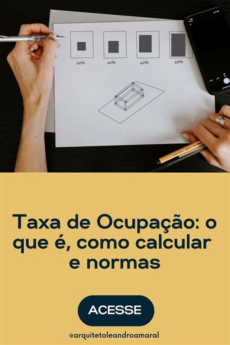 Taxa De Ocupa O O Que Como Calcular E Normas