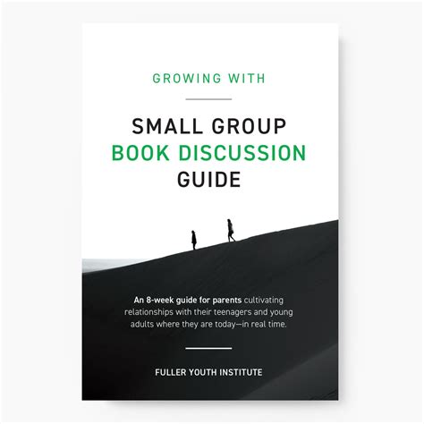 Growing With Small Group Guide Digital Download Fuller Youth Institute