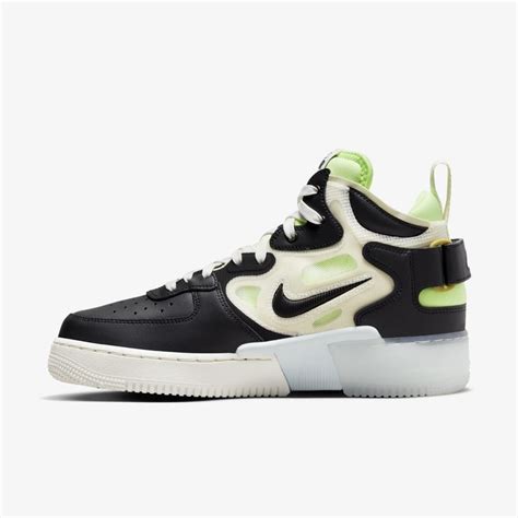 Nike Air Force 1 Mid React Black Dq1872 100 Grailify