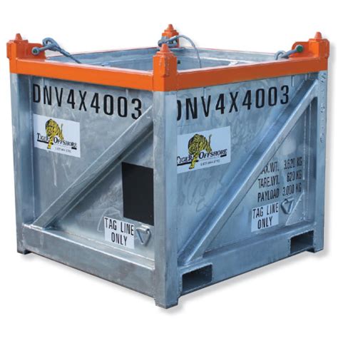 Dnv X Half Height Basket With Removable Door Tiger Offshore