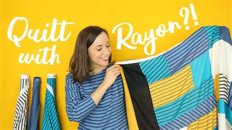 Sewing A Quilt With Rayon How To Sew With Rayon Fabrics Diy Home