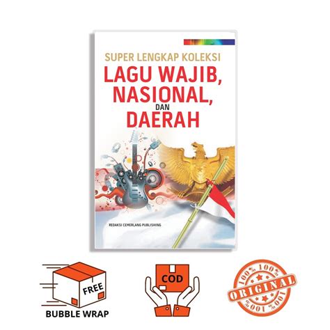 Jual BUKU LAGU Super Lengkap Koleksi Lengkap Lagu Wajib Nasional Dan