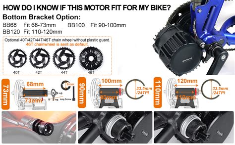 Bafang Fun Bbs Bbshd V W Mittelmotor Elektrofahrrad Umbausatz