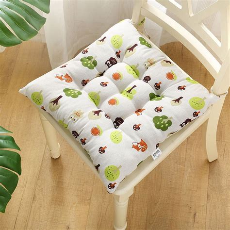 Zhuge Home Kitchen Seat Cushion Machine Washable Square Patio Seat