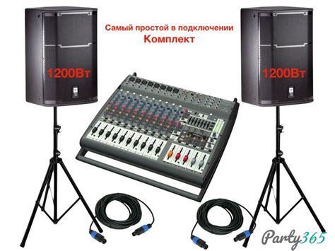 Самый простой в подключении комплект для усиления звука Оборудование ...