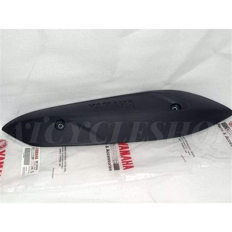 GENUINE HEAT GUARD FOR MIO SPORTY SOULTY MATTE BLACK ORIGINAL YAMAHA