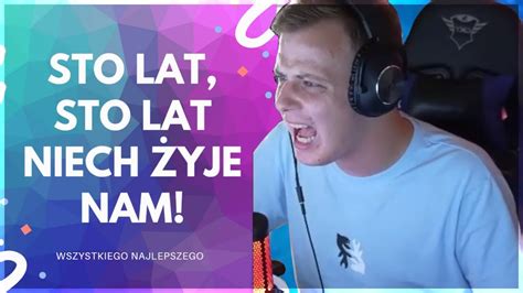 NITRO ŚPIEWA STO LAT DLA WIDZA YouTube