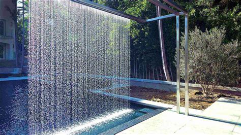 Our Factory Digital Waterfall Water Rain Curtain Made In Guangzhou