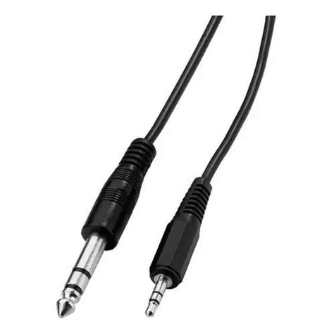 Cable Audio Mini Plug A Plug Estereo 3 5mm A 6 5 Mm 1 5 Mts