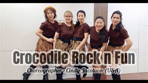 CROCODILE ROCK N FUN LINEDANCE YouTube