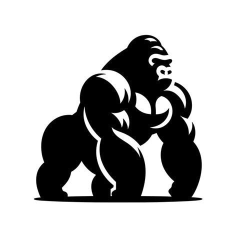 Premium Vector Gorilla Vector Logo Or