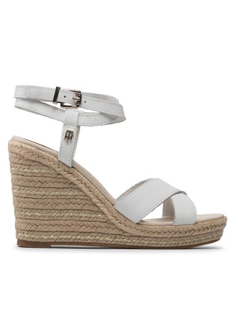 Tommy Hilfiger Sandalen Feminine High Wedge Sandal Fw Fw Wei