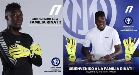 André Onana portero del Inter deja Adidas y firma con Rinat Guantes