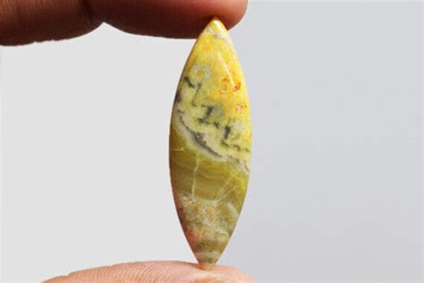 Cts Natural Bumble Bee Jasper Loose Gemstone Marquise Cabochon