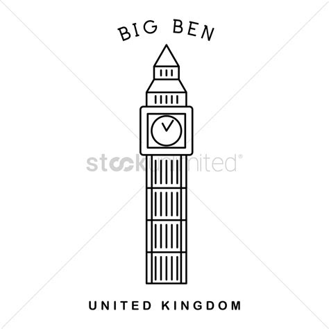 London Clock Tower Drawing at GetDrawings | Free download