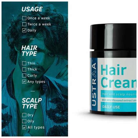 Buy Ustraa Hair Cream For Men Hair And Scalp Nourishment Daily Use Online At Best Price Of Rs