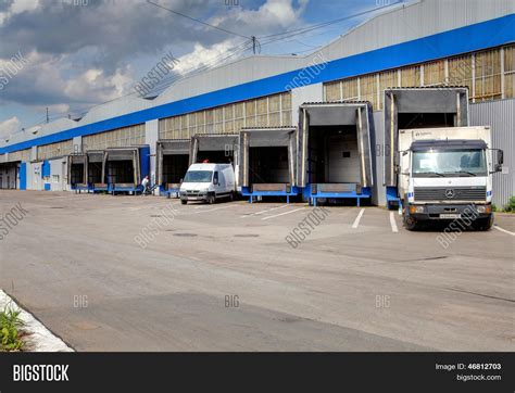 loading unloading area image photo  trial bigstock