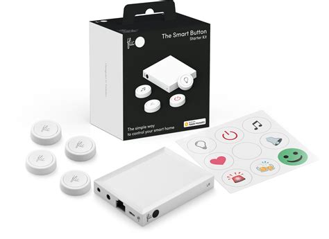 Shortcut Labs Flic 2 Smart Button Starter Kit With Hub Lr 4X Button