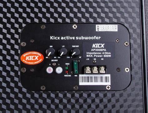 ≡ Автомобильный сабвуфер Kicx AP-300BPA (активный) - купить в Днепре ...