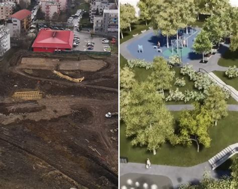 Video Au Inceput Lucrarile La Parcul Observator Din Cartierul Zorilor