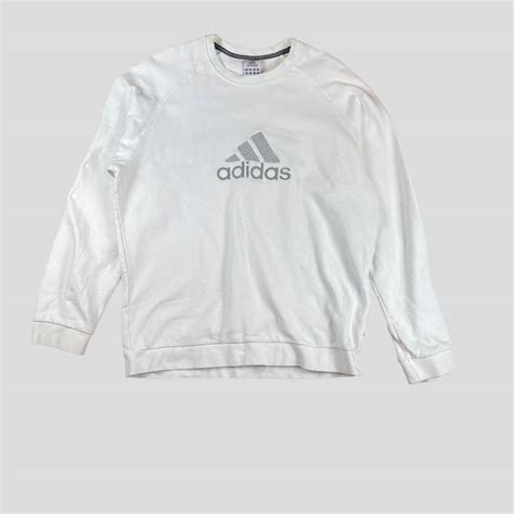 Adidas Vintage Adidas 90s White Sweatshirt Grailed