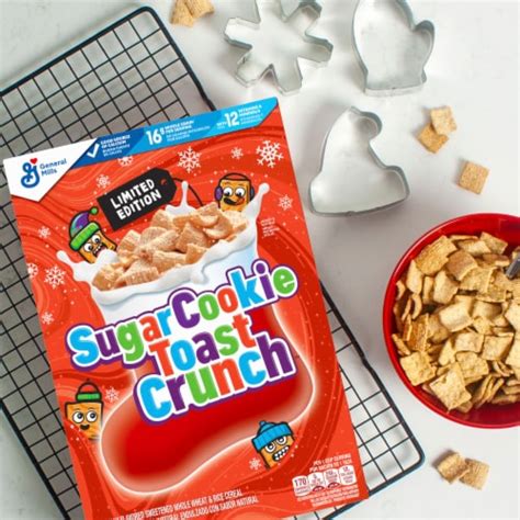 Cinnamon Toast Crunch Sugar Cookie Flavored Holiday Edition Cereal 18 8 Oz Kroger