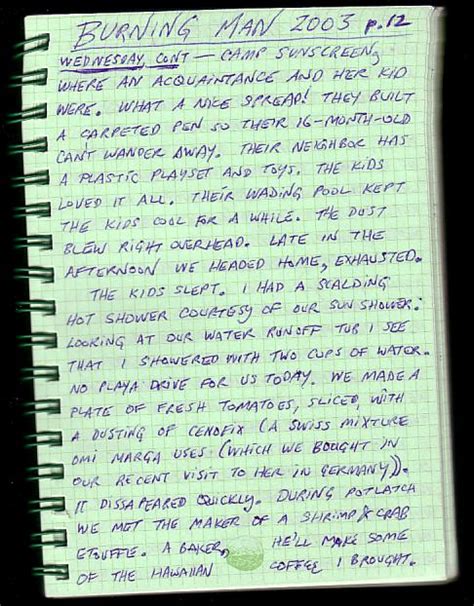 Burning Man 2003 Journal P 12