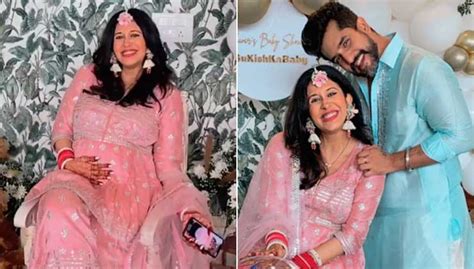 Mom To Be Kishwer Merchant Beams With Joy At Her Splendid Baby Shower