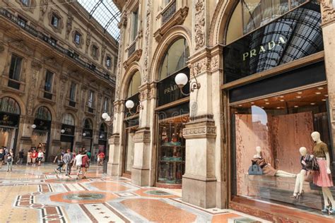 Prada Store in Milan editorial photo. Image of label - 40101626