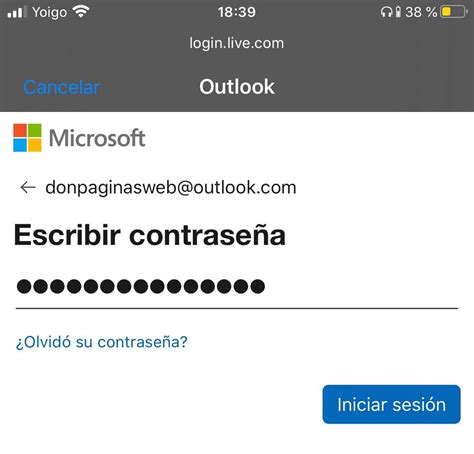 Cómo iniciar sesión en Hotmail Outlook PC iOS Android