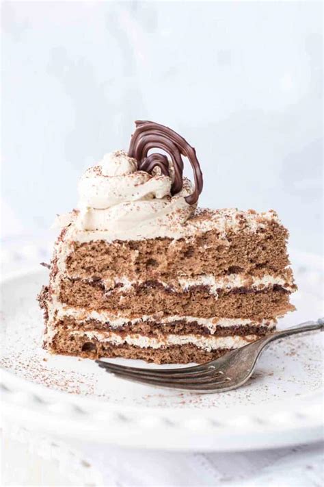 Layered Chocolate Coffee Cake Recipe Valentinas Corner