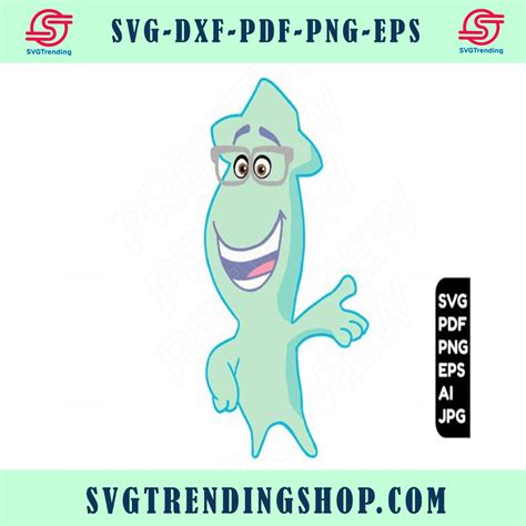 soul disney svg clipart png joe gardner pixar  cut file