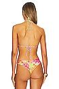 Agua Bendita X REVOLVE Lolita Doble Bikini Top In Haze Lime REVOLVE
