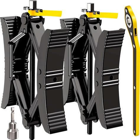 Amazon Wokyy Camper Wheel Chock Stabilizer 2 Sets Heavy Duty X