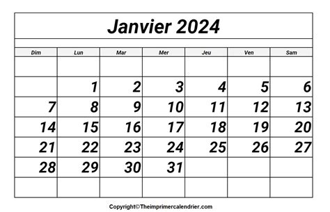 Calendrier De Janvier Png Janvier Calendrier Hot