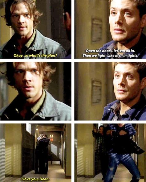 Gifset Jensen And Jared Season 3 Jus In Bello Gag Reel