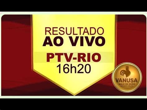 Resultado Ao Vivo Ptv Rio Canal Provis Rio Vanusa Original Youtube