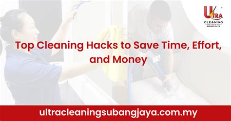 Top Cleaning Hacks To Save Time Effort And Money