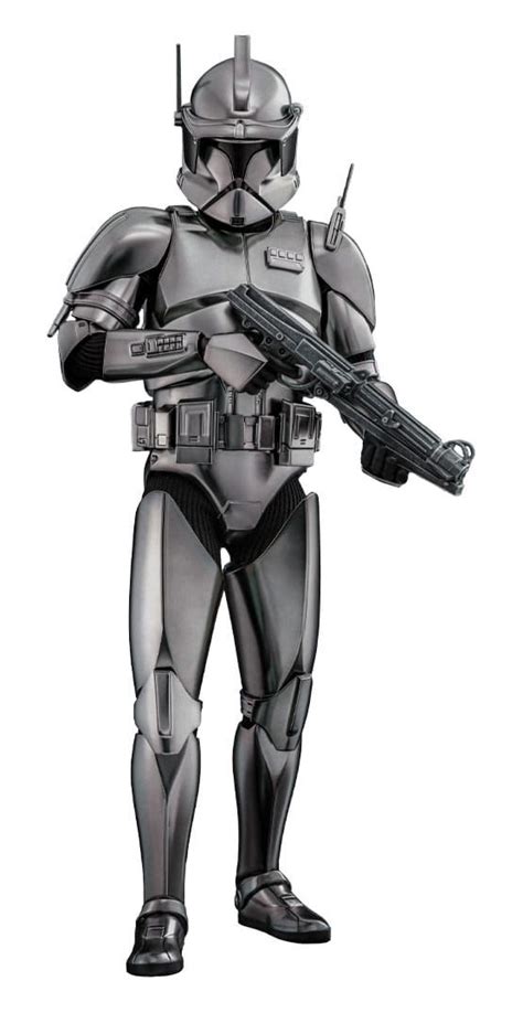 Star Wars Movie Masterpiece Akční Figurka Commander Cody Chrome Verze Hot Toys Exclusive cm