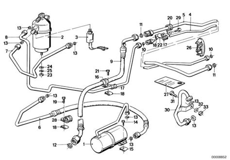 Original Bmw Pressure Hose Compressor Condenser Er E R R A