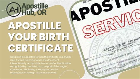 Apostille Birth Certificate Social Social Social Social Social Social