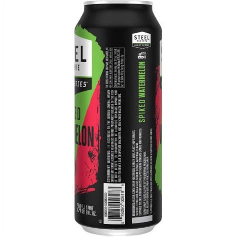 Steel Reserve Spiked Watermelon Alloy Series Flavored Malt Beverage 24 Fl Oz King Soopers