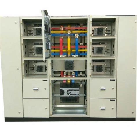 Mild Steel Single Phase MCC Electrical Control Panel IP Rating IP 44