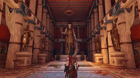 Shot Of The Parthenon Inside Assassins Creed Dragon Age Parthenon