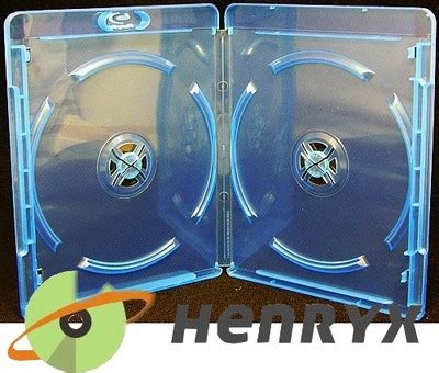 Pudełka na 2 x Blu Ray OMEGA Niebieski 11mm 50 szt 5372942654