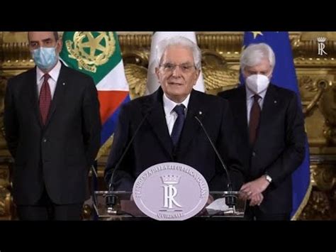 Cosa Ha Detto Mattarella Il Discorso Integrale Youtube