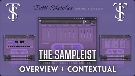 The Sampleist Tutti Sketches By Insanity Samples Overview