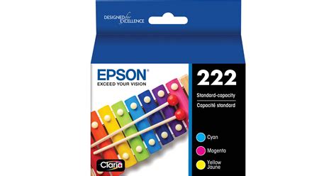 Epson Claria T222 Standard Capacity CMY Color Cartridge